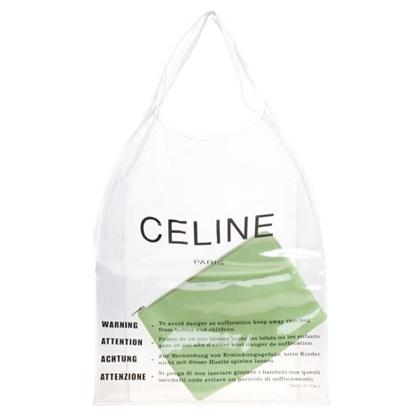 celine paris plastic bag|where are Celine bags sold.